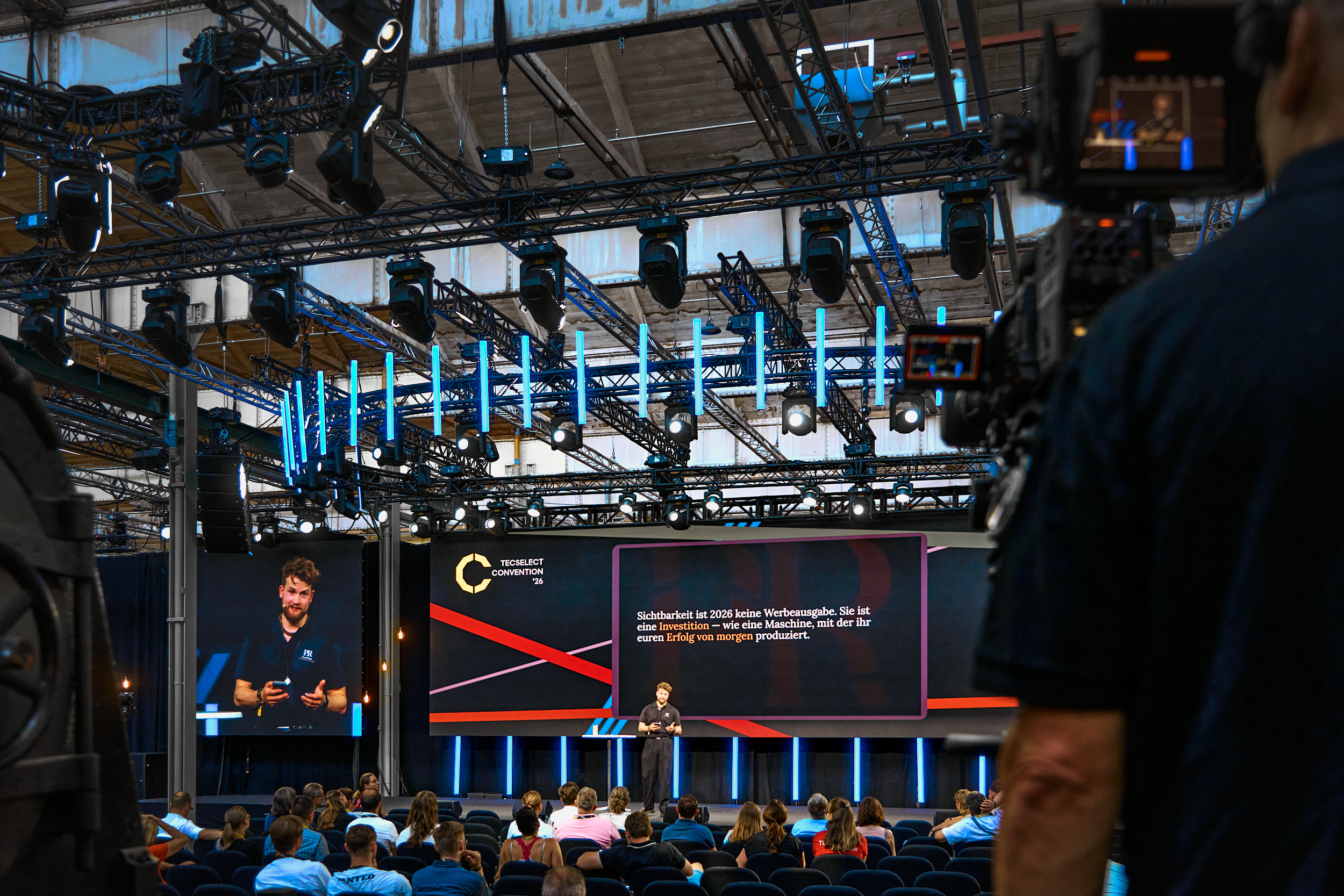 Vortrag von Pascal Röttger auf der tecselect Convention 2026 in Kopenhagen vor Geschäftsführern und Entscheidern
